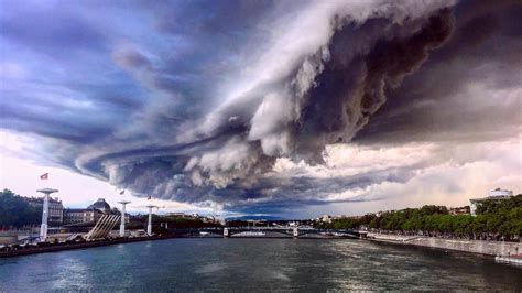 orage lyon hier